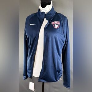 Nike Dri-FIT Women’s Epic Full-Zip Training Jacket USA Weightlifting Navy M NWT